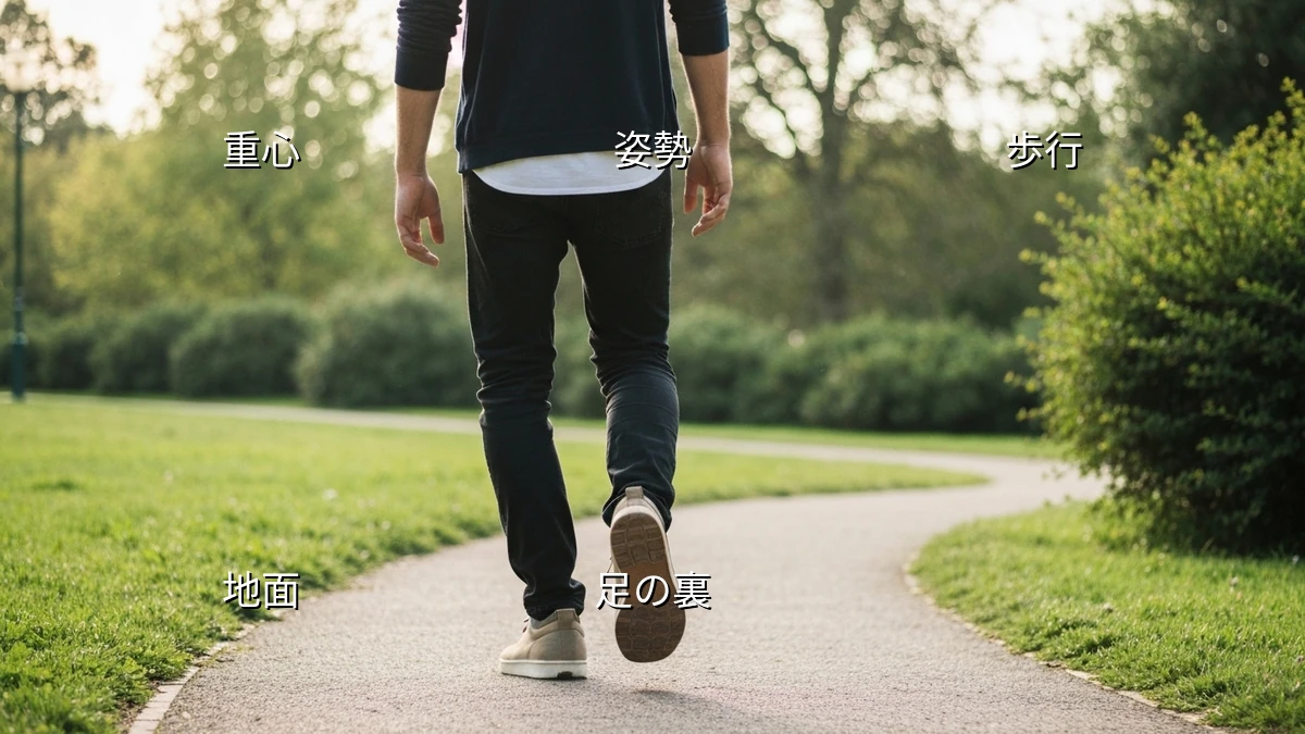 歩行時の足の裏を意識!重心移動でカラダ再発見