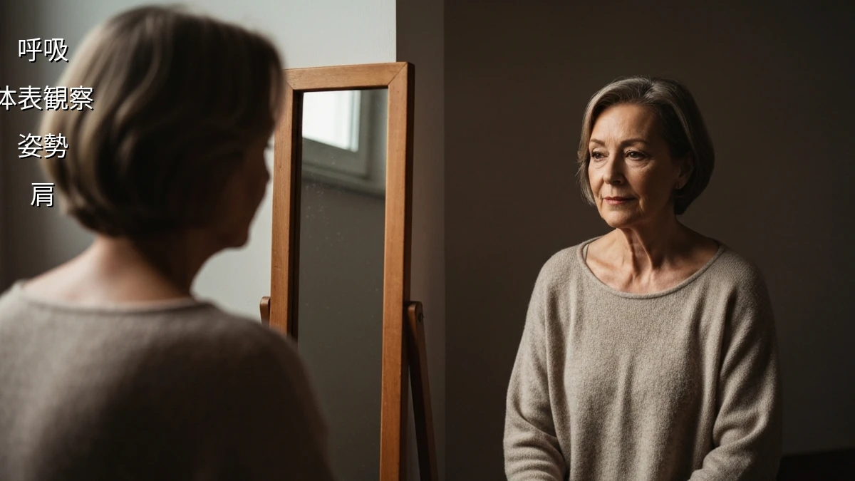 呼吸の浅さに気づく?体表観察でカラダ再発見