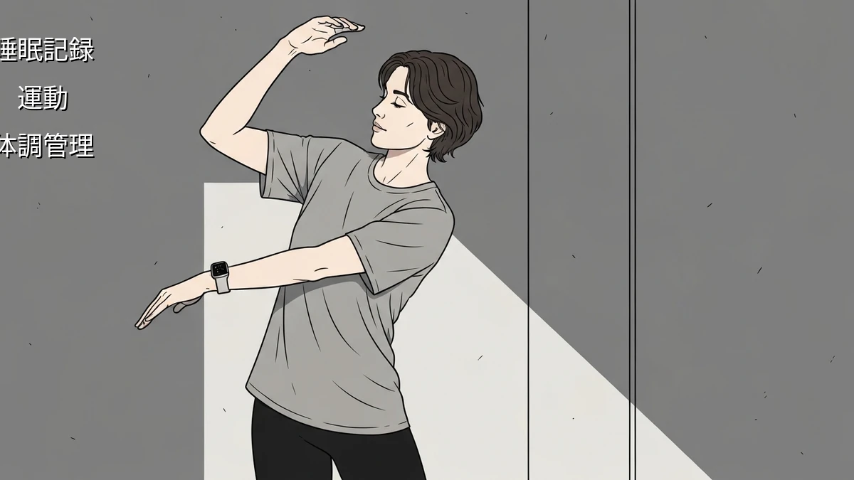 睡眠記録と運動のタイミング:カラダ再発見のヒント