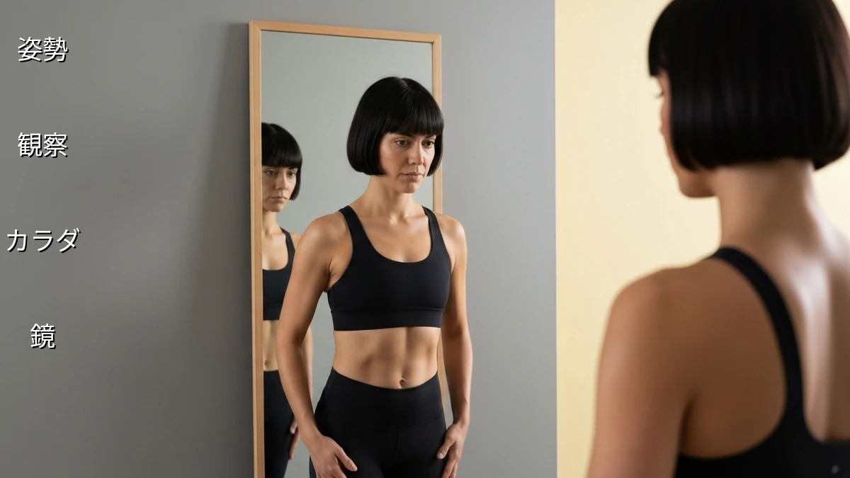 体表観察で姿勢の癖を発見？カラダ再発見のヒント